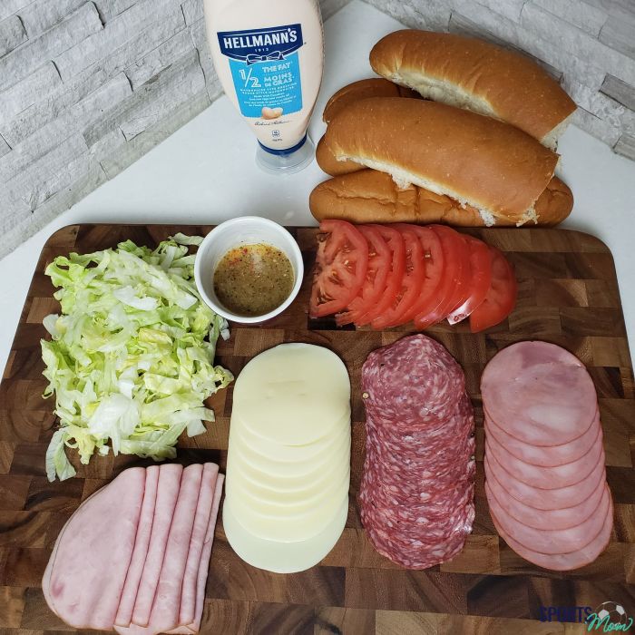 Jimmy john johns vito sub sandwich homemade recipe subs sportsmomsurvivalguide italian lettuce sandwhich sandwiches make toss coating thinly chop light