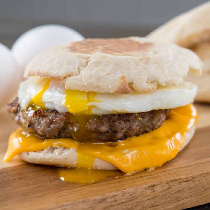 Mcmuffin sausage calories egg calorie many mcdonald mcdonalds background source